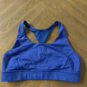 Lululemon Athletica Blue Sports Bra size 10